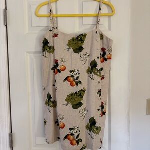 Abercrombie & Fitch Cream Floral Dress